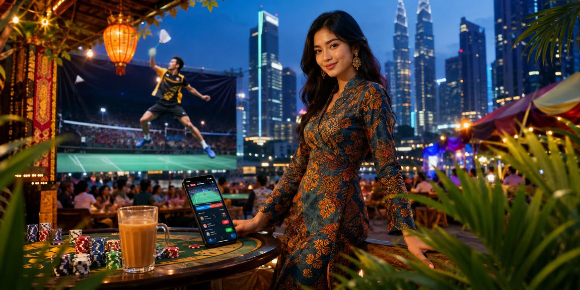 Pengalaman kasino mudah alih di Kuala Lumpur dengan suasana batik tempatan